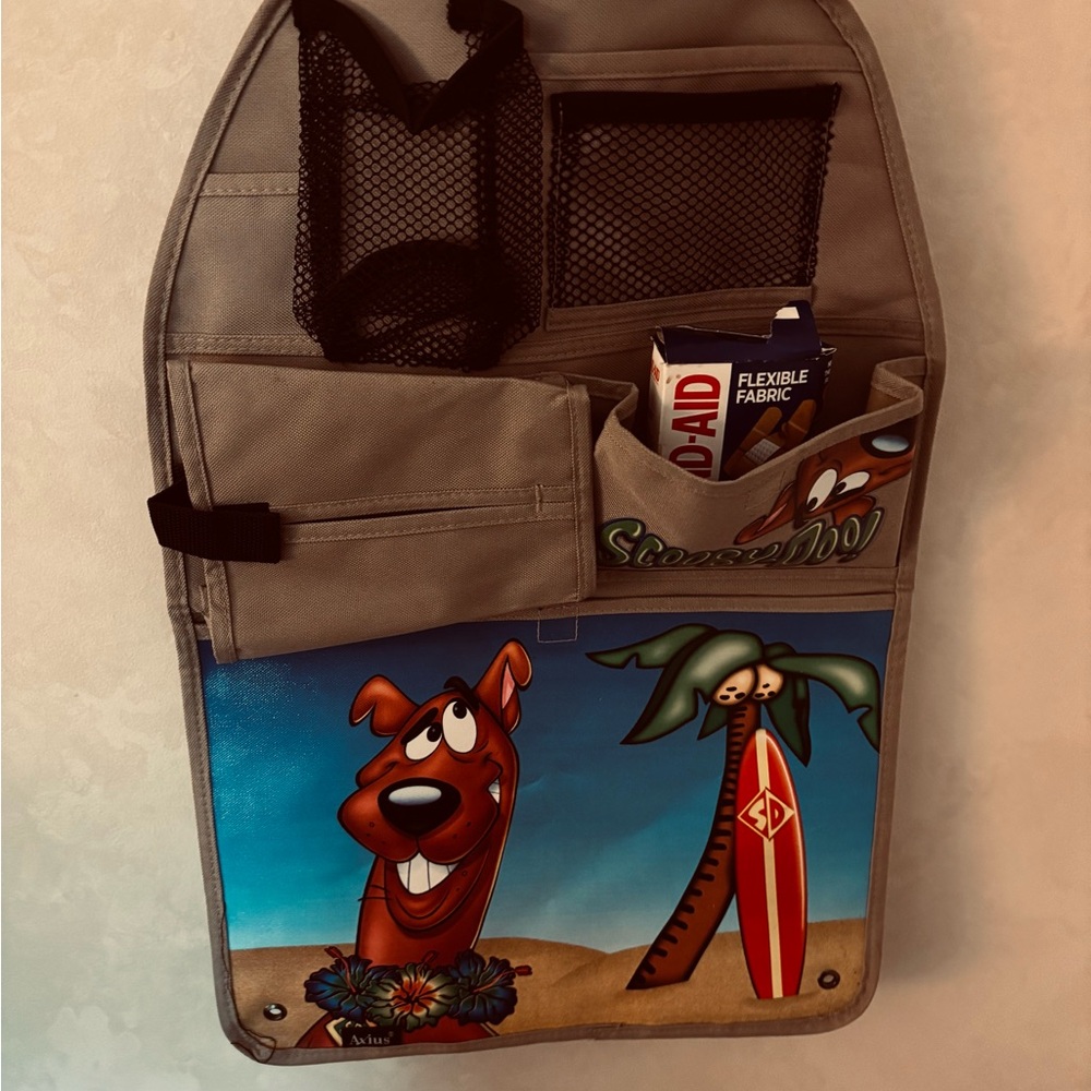 1990s Axius Scooby-Doo Car Seat Organizer Cartoon Network - Picture 7 of 11